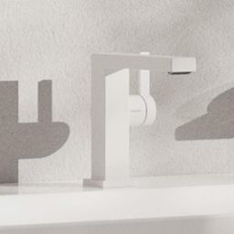 Hansgrohe Tecturis E bateria umywalkowa stojąca biała 73023700