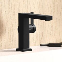 Hansgrohe Tecturis E bateria umywalkowa stojąca czarna 73023670