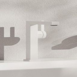 Hansgrohe Tecturis E bateria umywalkowa stojąca biała 73040700