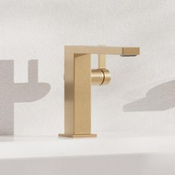 Hansgrohe Tecturis E bateria umywalkowa stojąca brąz szczotkowany 73040140