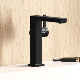 Hansgrohe Tecturis E bateria umywalkowa stojąca czarna 73040670