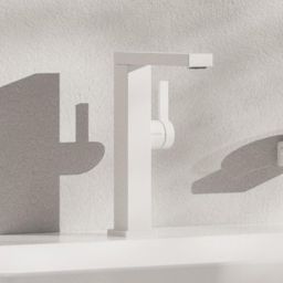 Hansgrohe Tecturis E bateria umywalkowa stojąca biała 73060700