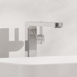 Hansgrohe Tecturis E bateria umywalkowa stojąca wysoka CoolStart chrom 73070000