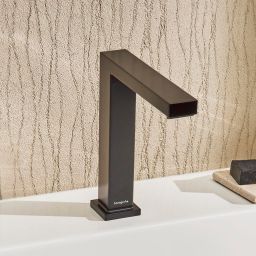 Hansgrohe Tecturis E bateria umywalkowa stojąca czarna 73053670