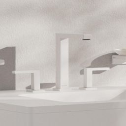 Hansgrohe Tecturis E bateria umywalkowa stojąca biała 73030700