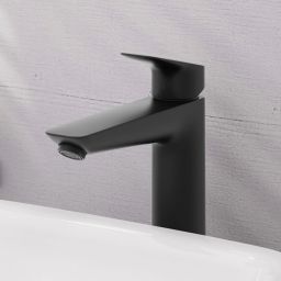 Hansgrohe Logis bateria umywalkowa stojąca czarny mat 71090670