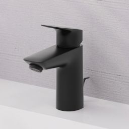 Hansgrohe Logis bateria umywalkowa stojąca czarny mat 71100670