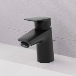 Hansgrohe Logis bateria umywalkowa stojąca czarny mat 71170670