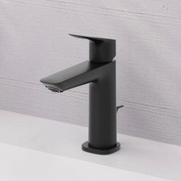 Hansgrohe Logis bateria umywalkowa stojąca czarny mat 71251670