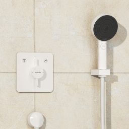Hansgrohe DuoTurn Q bateria wannowo-prysznicowa podtynkowa biały mat 75414700