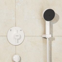 Hansgrohe DuoTurn S bateria wannowo-prysznicowa podtynkowa biały mat 75418700
