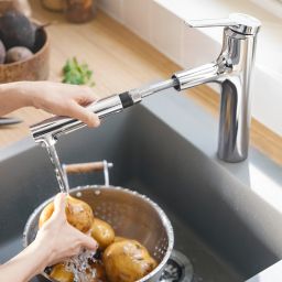 Hansgrohe Zesis M33 bateria kuchenna stojąca chrom 74823000