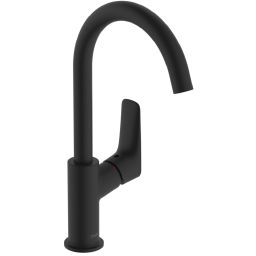 Hansgrohe Logis bateria umywalkowa stojąca czarny mat 71131670