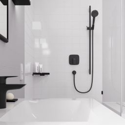 Hansgrohe Logis bateria prysznicowa podtynkowa czarny mat 71605670