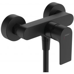 Hansgrohe Rebris E bateria prysznicowa ścienna czarny mat 72650670