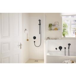 Hansgrohe Rebris S bateria prysznicowa podtynkowa czarny mat 72667670