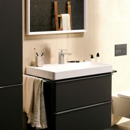 Hansgrohe Tecturis E bateria umywalkowa stojąca CoolStart chrom 73002000