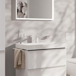 Hansgrohe Tecturis E bateria umywalkowa stojąca CoolStart biały mat 73002700