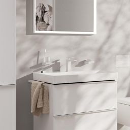 Hansgrohe Tecturis E bateria umywalkowa stojąca biały mat 73010700