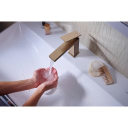 Hansgrohe Tecturis E bateria umywalkowa stojąca brąz szczotkowany 73012140