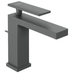 Hansgrohe Tecturis E bateria umywalkowa stojąca 110 CoolStart EcoSmart+ czarny chrom szczotkowany 73014340