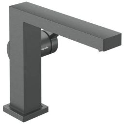 Hansgrohe Tecturis E bateria umywalkowa stojąca 110 Fine CoolStart EcoSmart+ czarny chrom szczotkowany 73023340