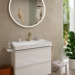 Hansgrohe Tecturis S bateria umywalkowa stojąca CoolStart brąz szczotkowany 73340140