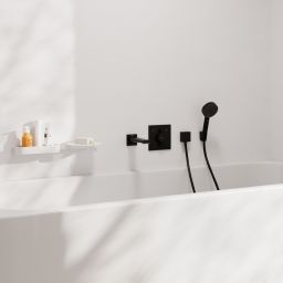 Hansgrohe Tecturis E wylewka wannowa czarny mat 73410670