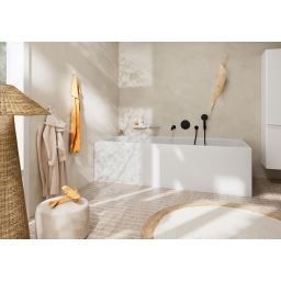 Hansgrohe Tecturis S wylewka wannowa czarny mat 73411670