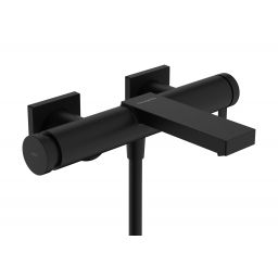 Hansgrohe Tecturis E bateria wannowo-prysznicowa ścienna czarny mat 73420670