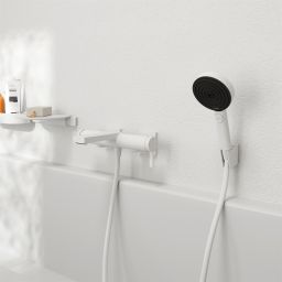 Hansgrohe Tecturis E bateria wannowo-prysznicowa ścienna biała 73420700