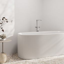 Hansgrohe Tecturis E bateria wannowo-prysznicowa wolnostojąca chrom 73445000