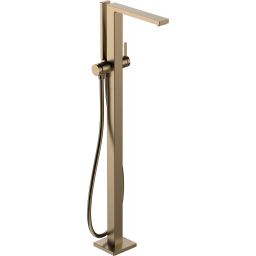 Hansgrohe Tecturis E bateria wannowo-prysznicowa wolnostojąca brąz szczotkowany 73445140