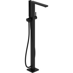 Hansgrohe Tecturis E bateria wannowo-prysznicowa wolnostojąca czarna 73445670