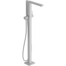 Hansgrohe Tecturis E bateria wannowo-prysznicowa wolnostojąca biały mat 73445700