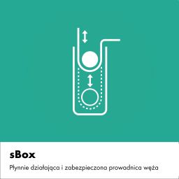 Hansgrohe Tecturis S bateria wannowo-prysznicowa nawannowa czarny chrom szczotkowany 73447340