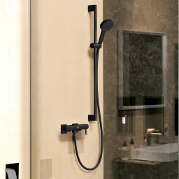 Hansgrohe Tecturis E bateria prysznicowa ścienna czarny mat 73620670
