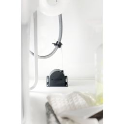 Hansgrohe Zesis M33 bateria kuchenna z wyciąganą wylewką stojąca stal szlachetna optyczna 74803800
