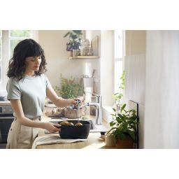 Hansgrohe Zesis M33 bateria kuchenna z wyciąganą wylewką stojąca chrom 74804000