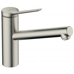 Hansgrohe Zesis M33 bateria kuchenna stojąca stal 74806800