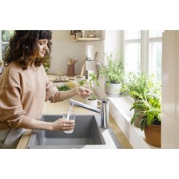 Hansgrohe Zesis M33 EcoSmart bateria kuchenna stojąca chrom 74813000