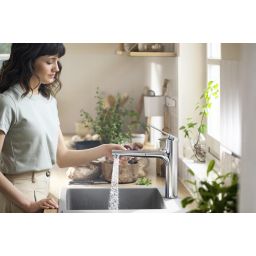 Hansgrohe Zesis M33 bateria kuchenna stojąca chrom 74823000
