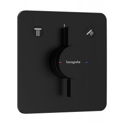 Hansgrohe DuoTurn Q bateria wannowo-prysznicowa podtynkowa czarny mat 75414670