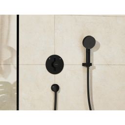 Hansgrohe DuoTurn S bateria wannowo-prysznicowa podtynkowa czarny mat 75418670