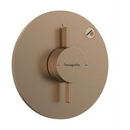 Hansgrohe DuoTurn S bateria prysznicowa podtynkowa brąz szczotkowany 75618140