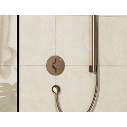 Hansgrohe DuoTurn S bateria prysznicowa podtynkowa brąz szczotkowany 75618140