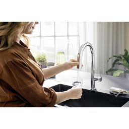 Hansgrohe Aqittura M91 bateria kuchenna stojąca chrom 76801000