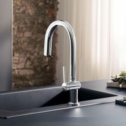 Hansgrohe Aqittura M91 bateria kuchenna stojąca chrom 76801000