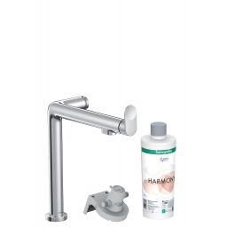 Hansgrohe Aqittura M91 bateria kuchenna stojąca z filtrem chrom 76802000