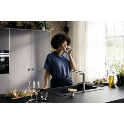 Hansgrohe Aqittura M91 bateria do filtra wody stojąca chrom 76804000